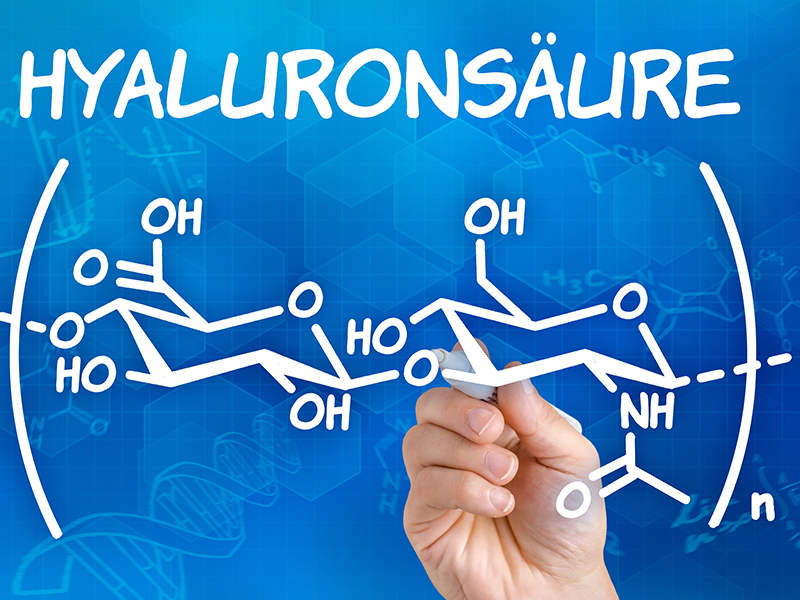 L'acide hyaluronique constitue un ingrédient important des gouttes oculaires HYLO-FRESH®.